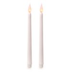 11 Inch L.E.D. Taper Candles - 2 Pack