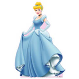 Cinderella Life Size Cut Out