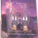 Replacement bulbs for battery candle light