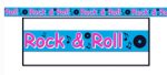Rock & Roll Plastic Party Tape