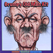 Costume Cranky Old Man Hair Kit