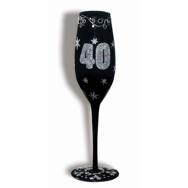 Birthday Champagne Flute 40, 50, 60, or 70