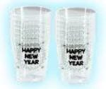 Happy New Year printed shot glasses