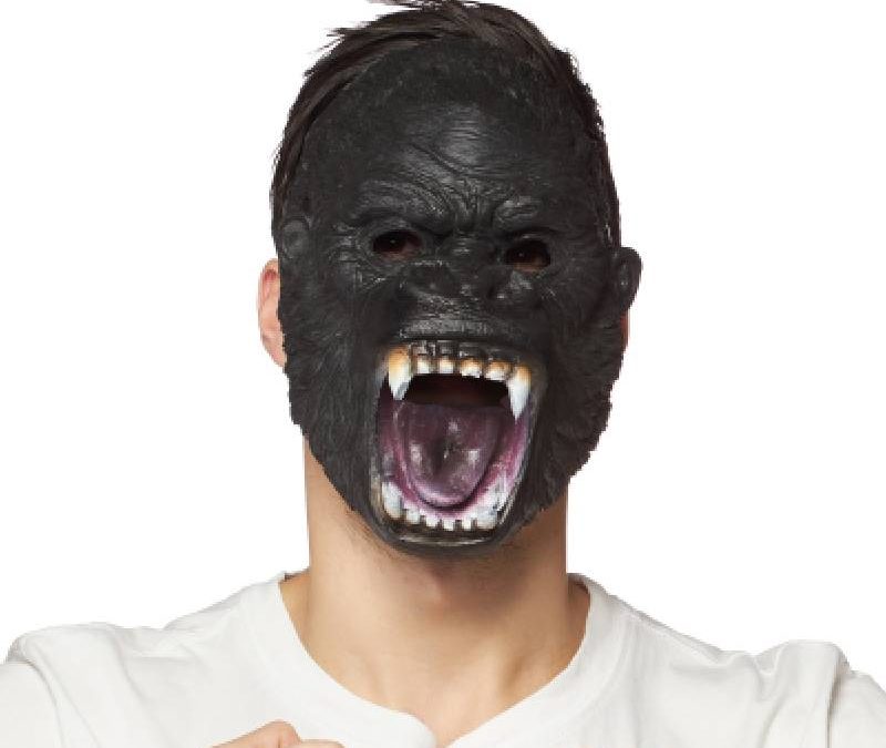 Costume Deluxe Foam Jungle King Gorilla Mask