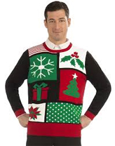 Christmas Patchwork Ugly Sweater