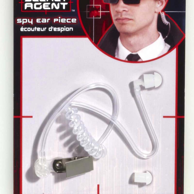 Costume Secret Service Agent Spy Ear Bud Piece - Cappel's