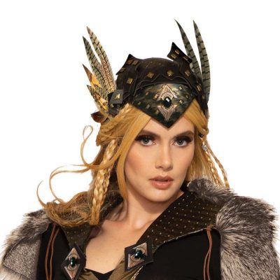 Costume Embellished Viking Headpiece