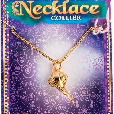 Gold Genie Lamp Necklace