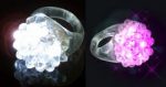 Super Bright LED Flashing Moon Rock Rings