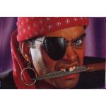 Pirate Eyepatch And Earring Set