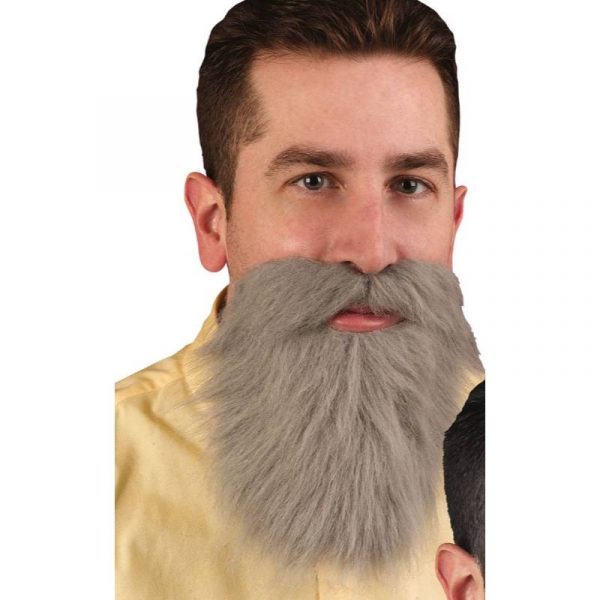 plush beard and moustache