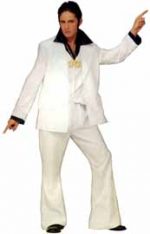 White Disco Fever Suit