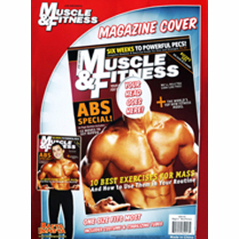 Muscle & Fitness Magazine Cover Costume