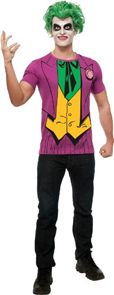 The Joker Costume T-shirt and wig