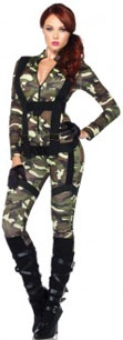 Paratrooper Pretty Camo Airborne Jumpsuit