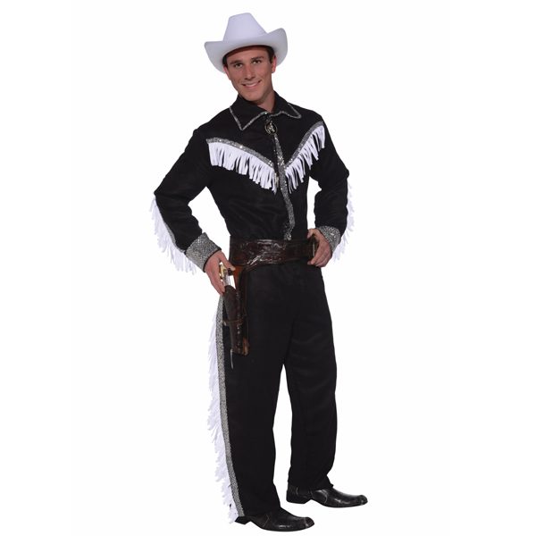Cowboy costume with fringe