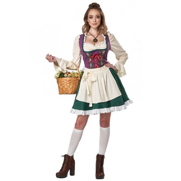 beer garden girl adult costume