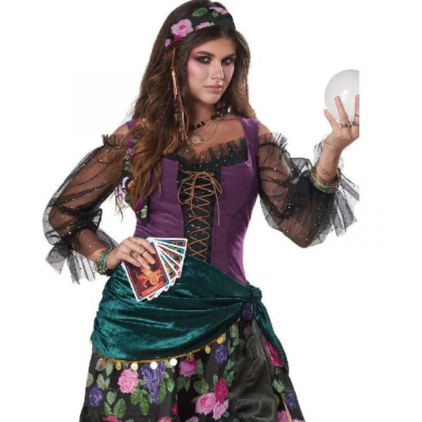 mystical charmer gypsy fortune teller adult costume