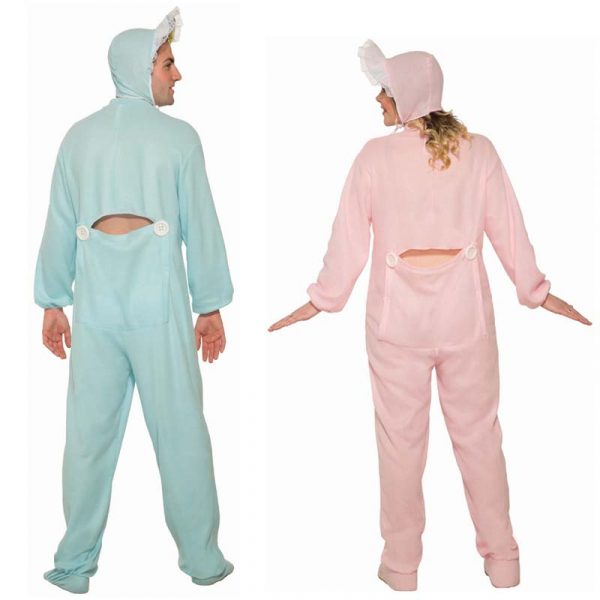 Adult Size Pink or Blue Jammies