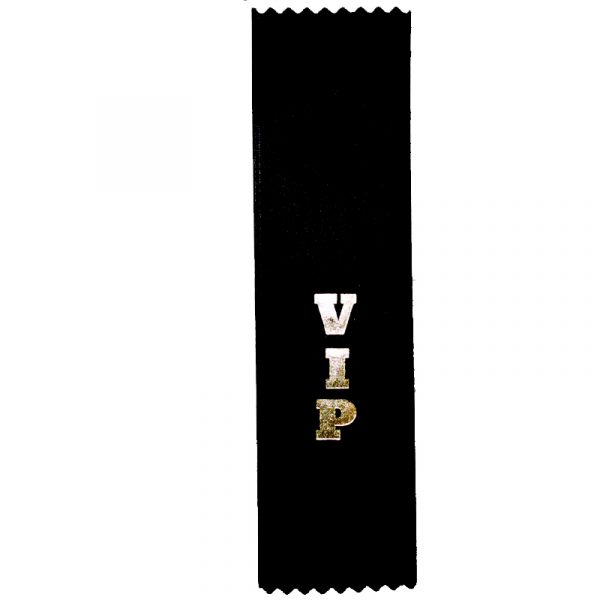 VIP Designation Ribbon - Flat Satin Ribbon