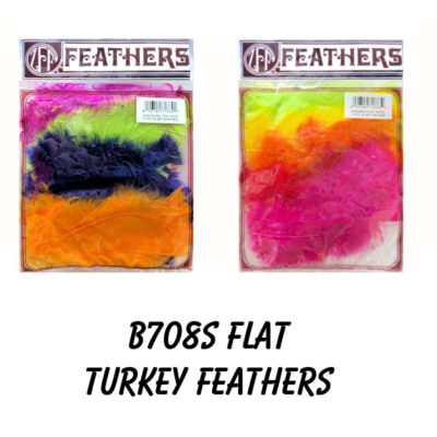 Turkey Feathers Jewel Tones or Neon Colors