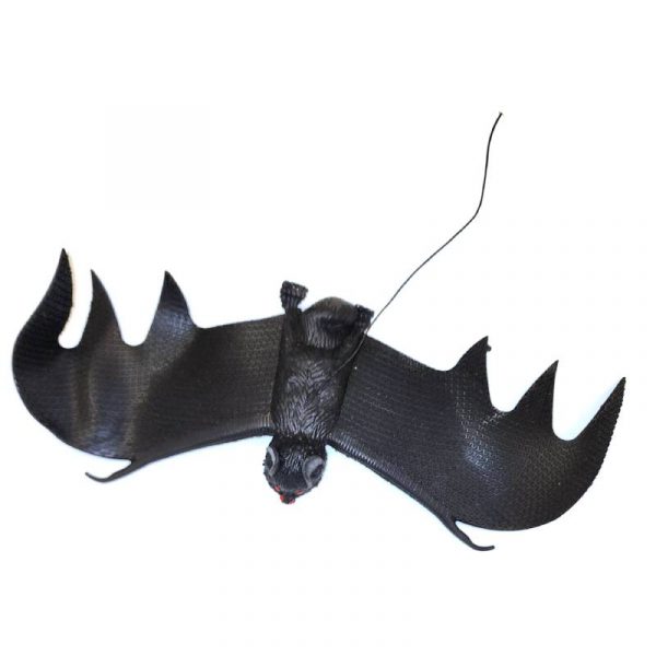 black rubber flying bat