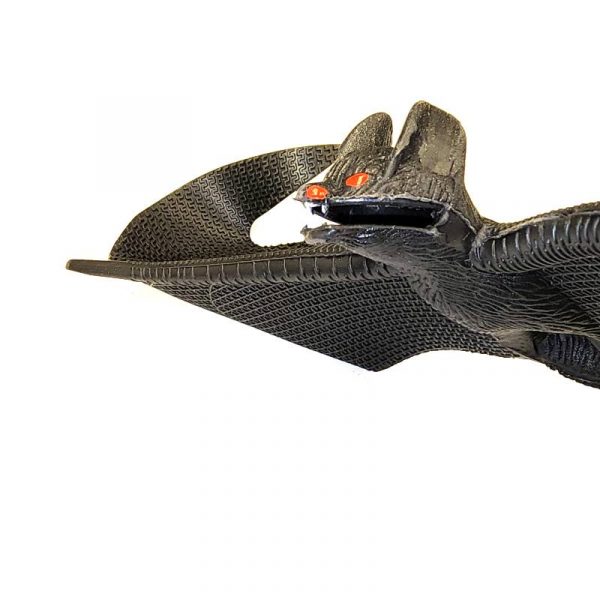 black rubber flying bat