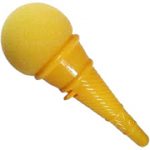 12" Novelty Jumbo Ice Cream Cone Foam Shooter