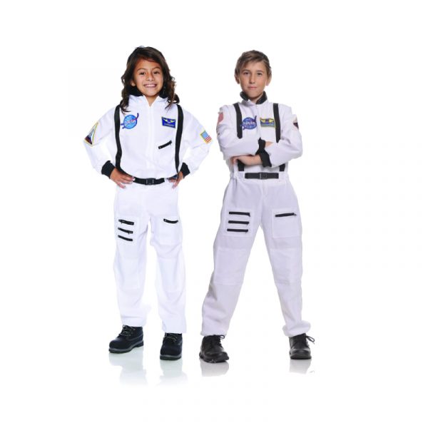 Childs White Astronaut Suit