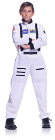White Astronaut Costume for Kids