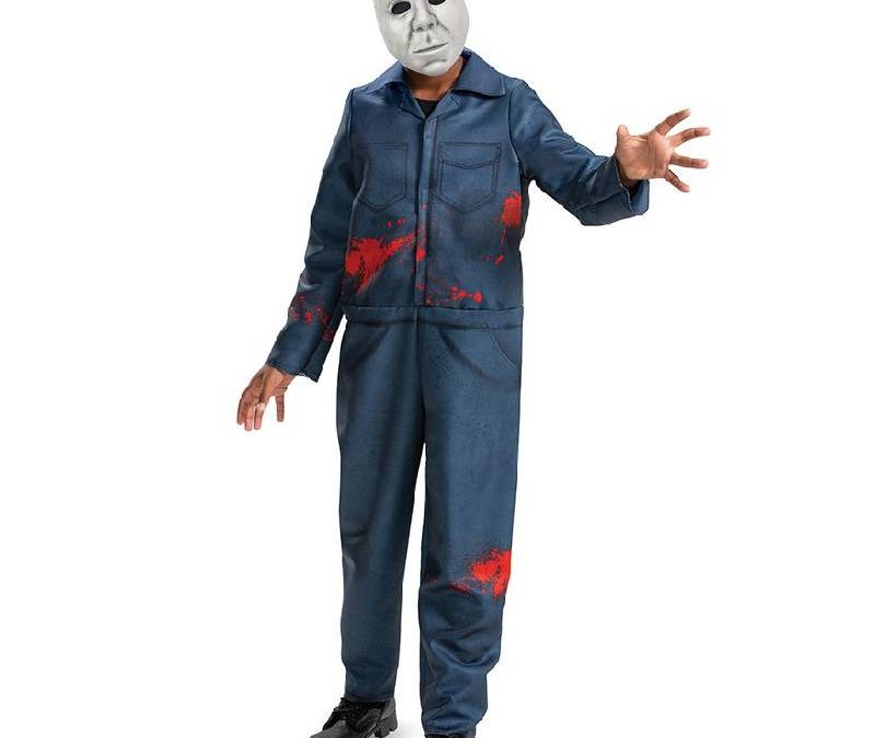 Michael Myers Classic Childs Jumpsuit and Character Mask