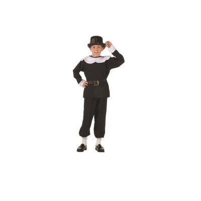 Pilgrim Boy Costume Thanksgiving Play