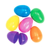 2.5" Two Piece Plastic Easter Eggs