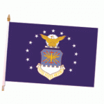 Air Force Flag, 12" x 18" Nylon