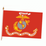 Marines Flag, 12" x 18" Nylon