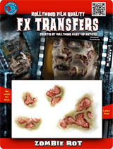 Zombie Rot FX Tranfers Apply with Water Latex Free