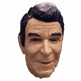 Ronald Reagan Maske aus Karton 
