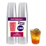 Clear Plastic Tumblers - 10 Ounce