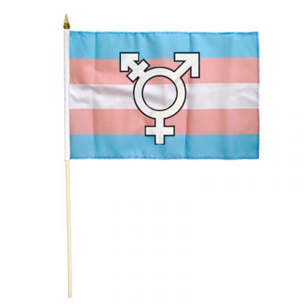 Transexual Flag with Symbol