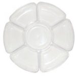 Plastic 7 Section Tray