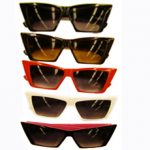 tapered lens sunglasses