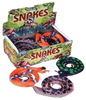 36" Deluxe Rubber Coiled Snake - Assorted