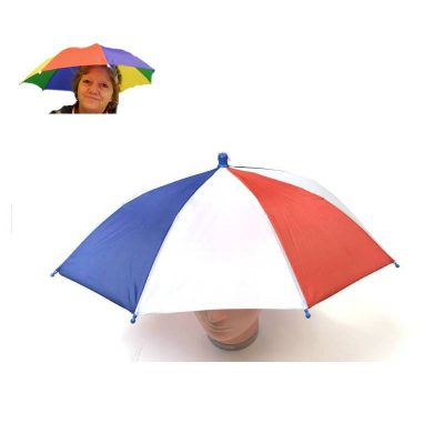 Umbrella hats - Rainbow or Red White, & Blue