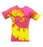 Tye Dye T-Shirt - Flourescent Swirl
