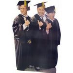 Three Stooges-Graduation Cardboard Cut Out
