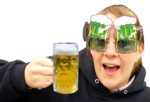 Green Beer Mug Sunglasses