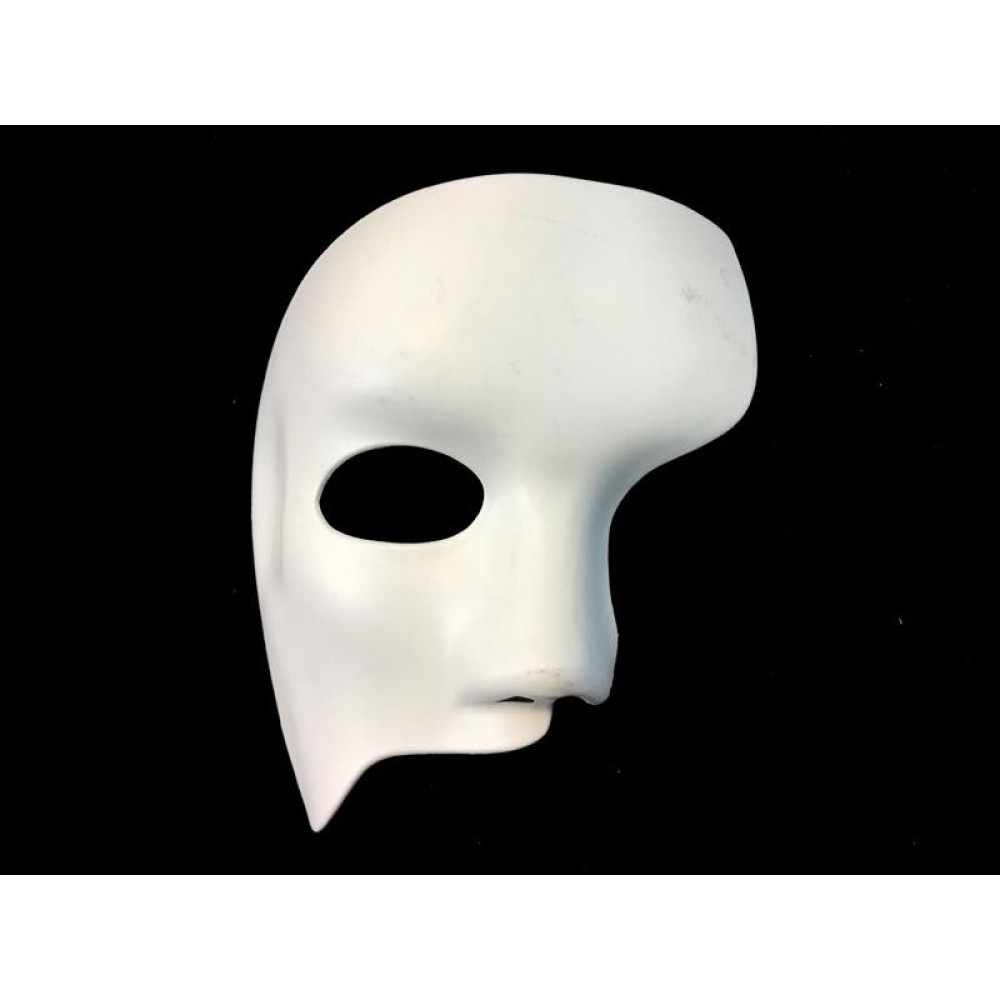 Isolere jazz Brobrygge White Phantom Plastic Mask - Cappel's