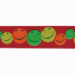 Tyvek Identification Writsbands - Multi Color Smile Face