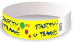Wristbands - Bright Yellow Party Time