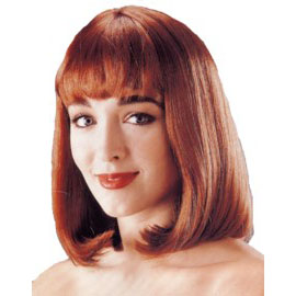 Peggy Sue Natural Red Ladies Wig